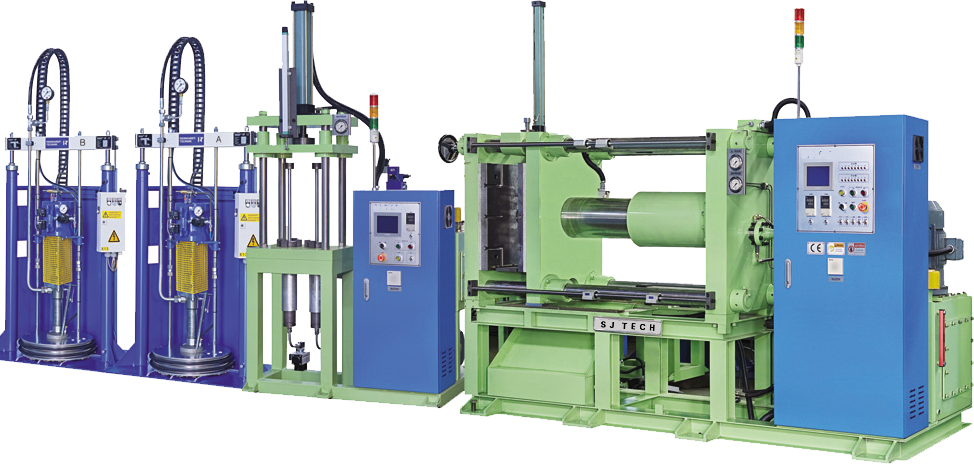 LSR Silicone Injection Molding M/C (Horizontal Type)